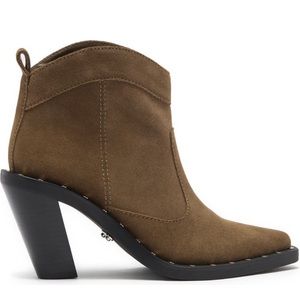 Rebecca Minkoff Nanine Suede Western Boot NWT